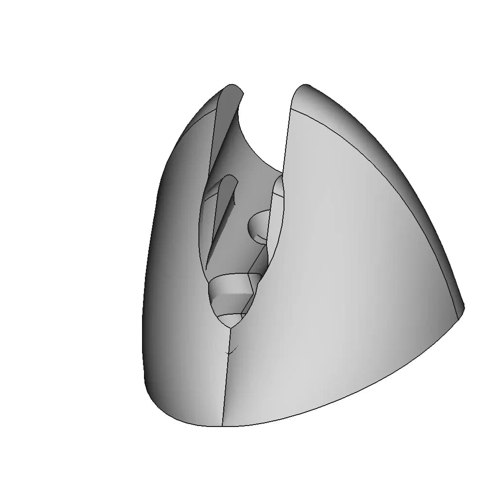 Showerhead Holder | High-Quality CAD Model_60_30_degree_snapshot