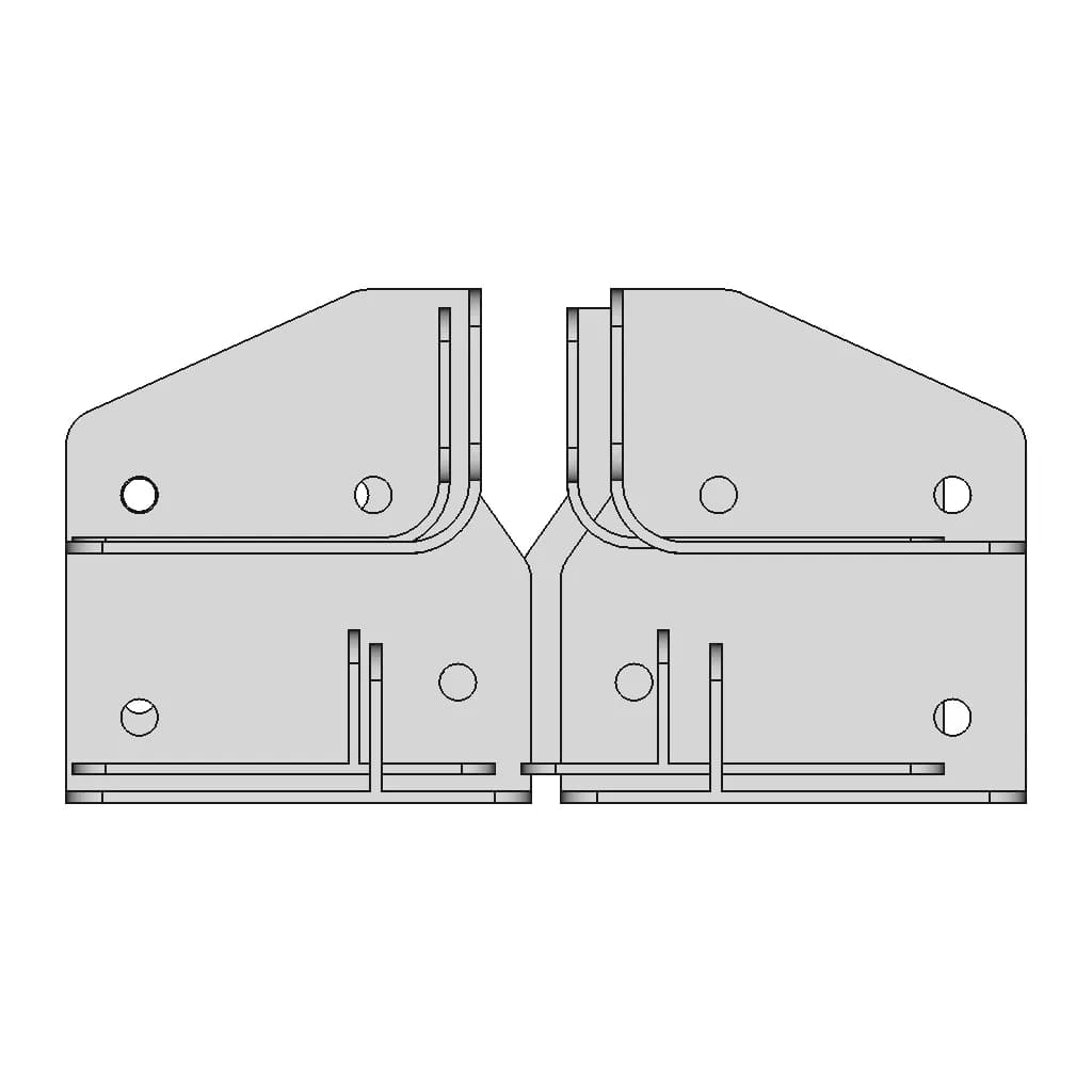Toyota Pickup Head Unit Brackets - Standard Mechanical Component_0_0_degree_snapshot