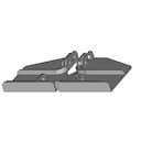 Toyota Pickup Head Unit Brackets - Standard Mechanical Component_60_30_degree_snapshot