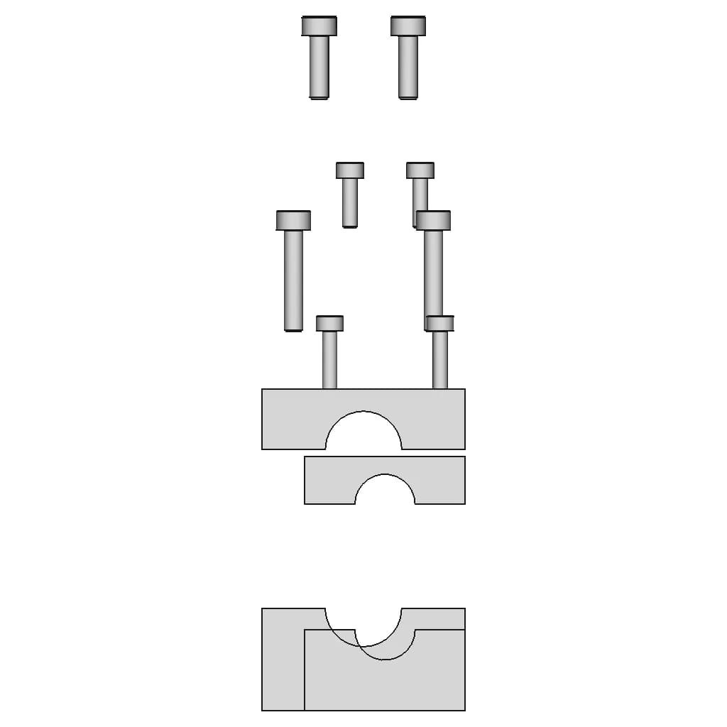 E3D_V6 Hotend Fixed Block | 3D Engineering Design File_90_0_degree_snapshot