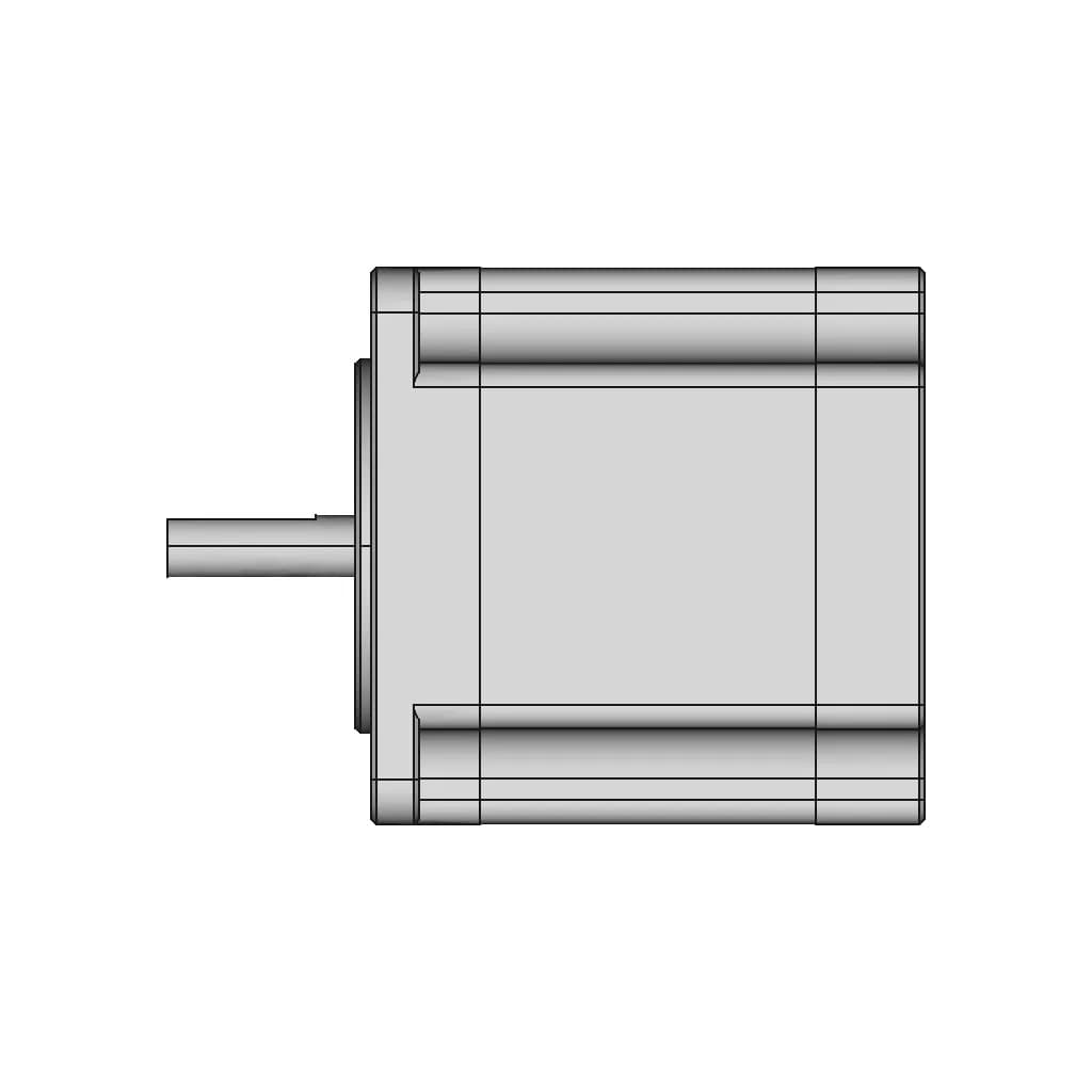 Nema 23 - 12Kg Stepper Motor - Standard Mechanical Component_0_90_degree_snapshot