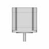 Nema 23 - 12Kg Stepper Motor - Standard Mechanical Component_270_0_degree_snapshot