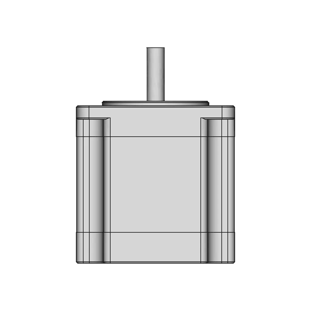 Nema 23 - 12Kg Stepper Motor - Standard Mechanical Component_90_0_degree_snapshot
