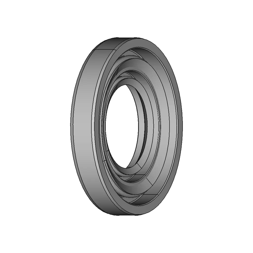 Oil Seal | 3D Engineering Design File_60_30_degree_snapshot