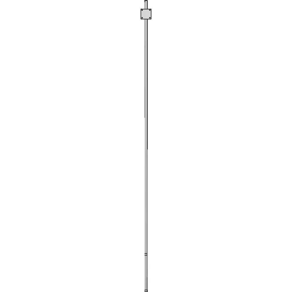 Ar30M8 8Ft Marine Hf Receiving Whip Antenna - Standard Mechanical Component_270_0_degree_snapshot