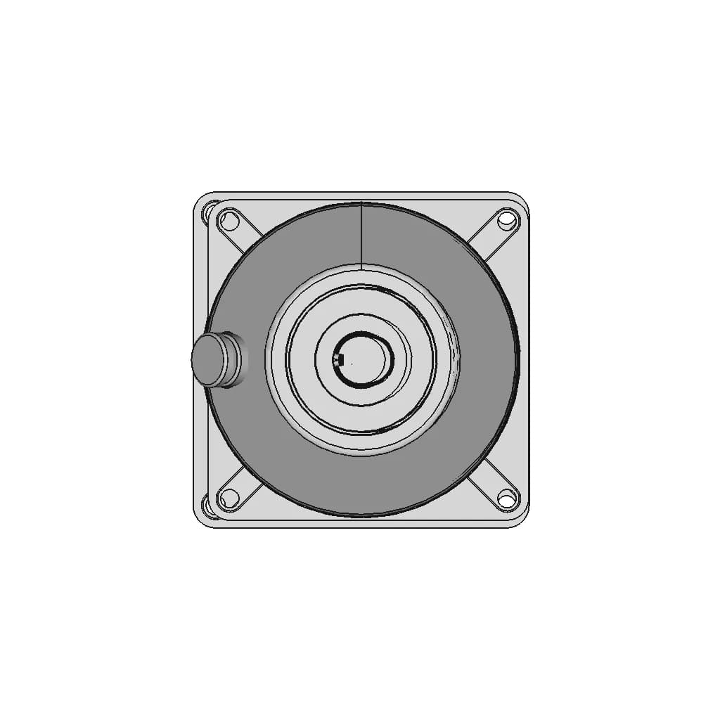 Fixed Capacity Helm Pump | 3D Engineering Design File_0_90_degree_snapshot