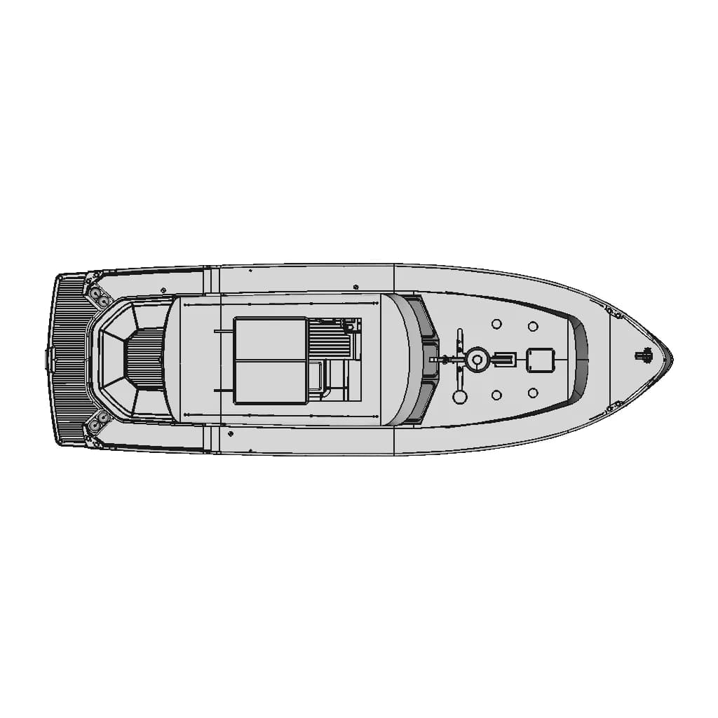 Holländische Stahlyacht 1:25 | 3D Engineering Design File_270_0_degree_snapshot