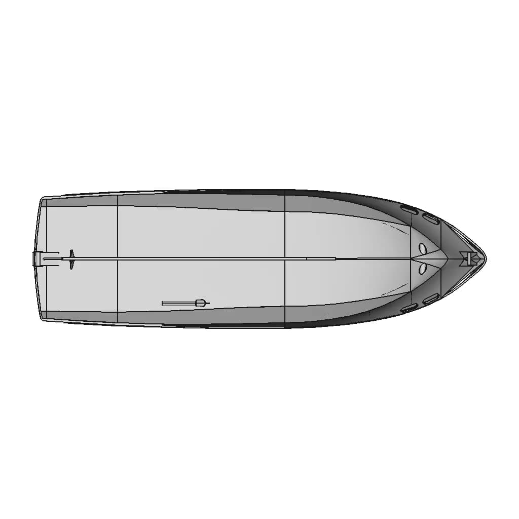 Holländische Stahlyacht 1:25 | 3D Engineering Design File_90_0_degree_snapshot