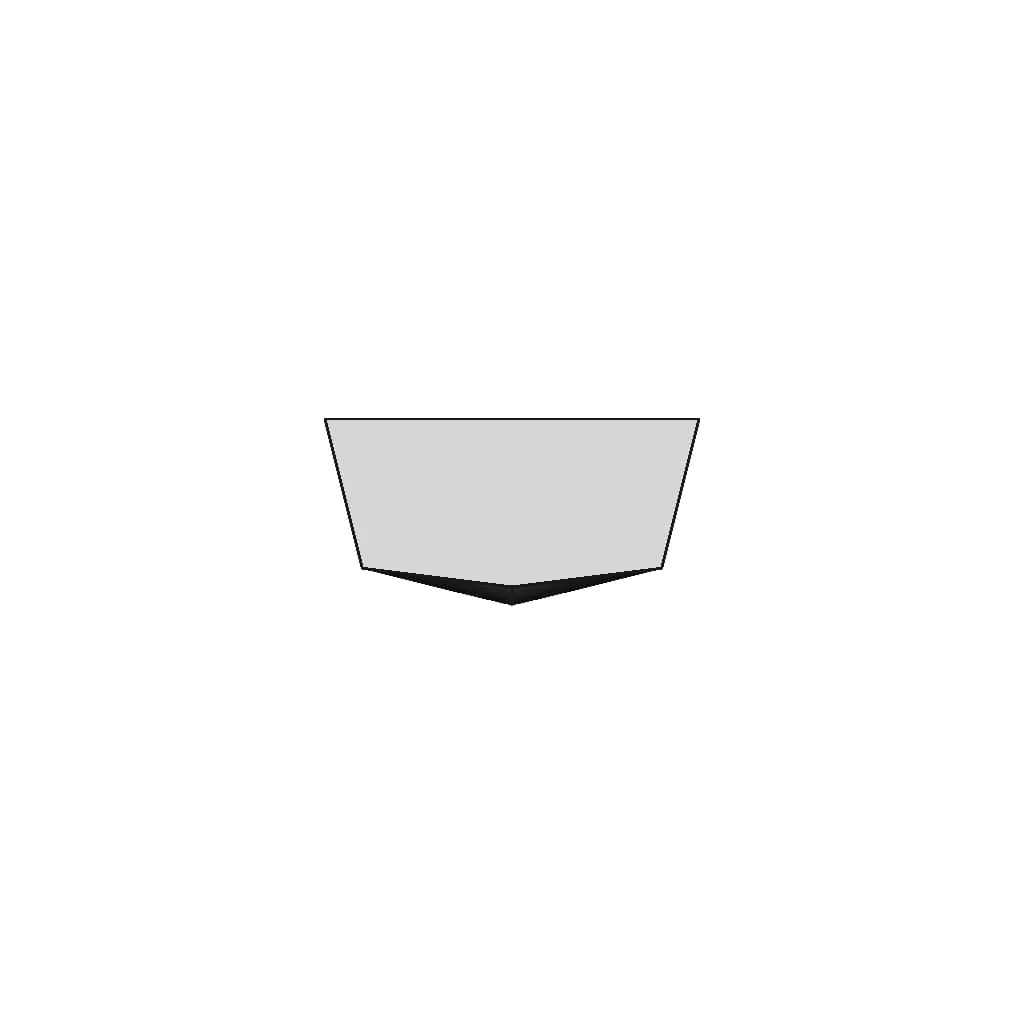 Bateau Coque Bouchains Aluminium . Aluminium Chine Hull - Standard Mechanical Component_0_0_degree_snapshot