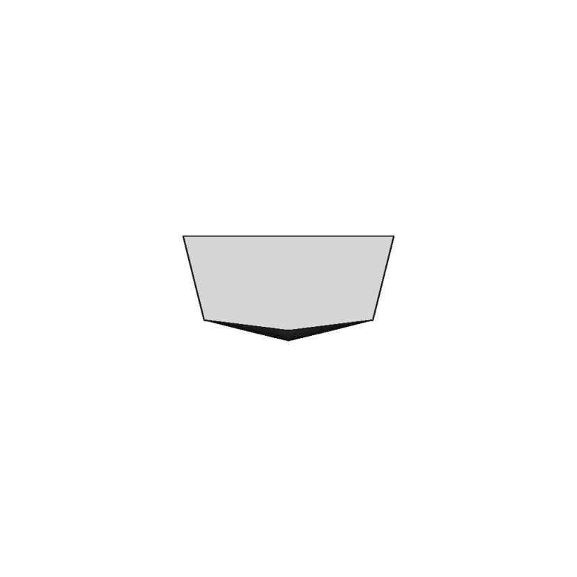 Bateau Coque Bouchains Aluminium . Aluminium Chine Hull - Standard Mechanical Component