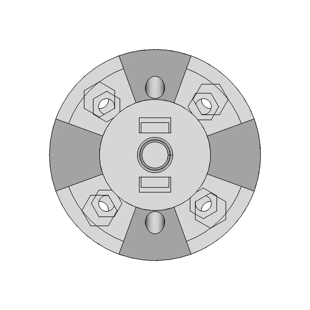Flange 5Mm | High-Quality CAD Model_0_0_degree_snapshot