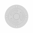 Slotted Circular Mounting Flange | 3D Engineering Design File_0_0_degree_snapshot