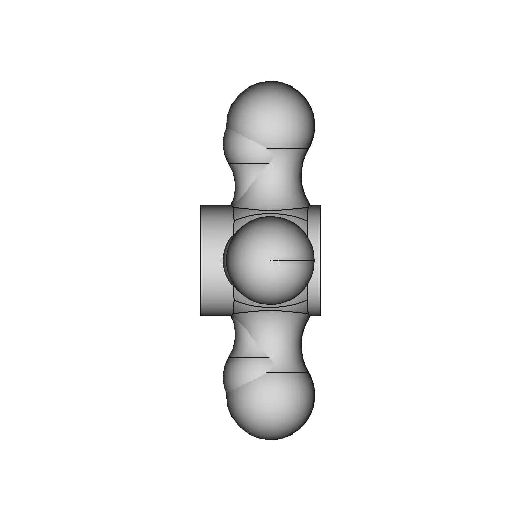 Tap Part 4 - Modeling In Freecad 003 - Downloadable CAD Representation_0_270_degree_snapshot