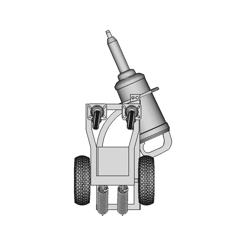 Suporte Ergonômico Para Pistola De Impacto - Downloadable CAD Representation_270_0_degree_snapshot