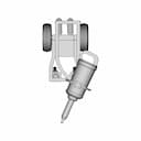 Suporte Ergonômico Para Pistola De Impacto - Downloadable CAD Representation_90_0_degree_snapshot