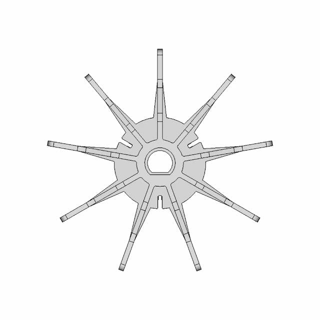 Went Fan For Miter Saw - Downloadable CAD Representation