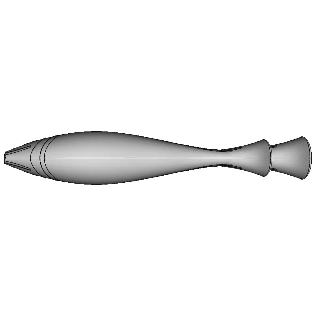 Fushing Lure | High-Quality CAD Model_90_0_degree_snapshot