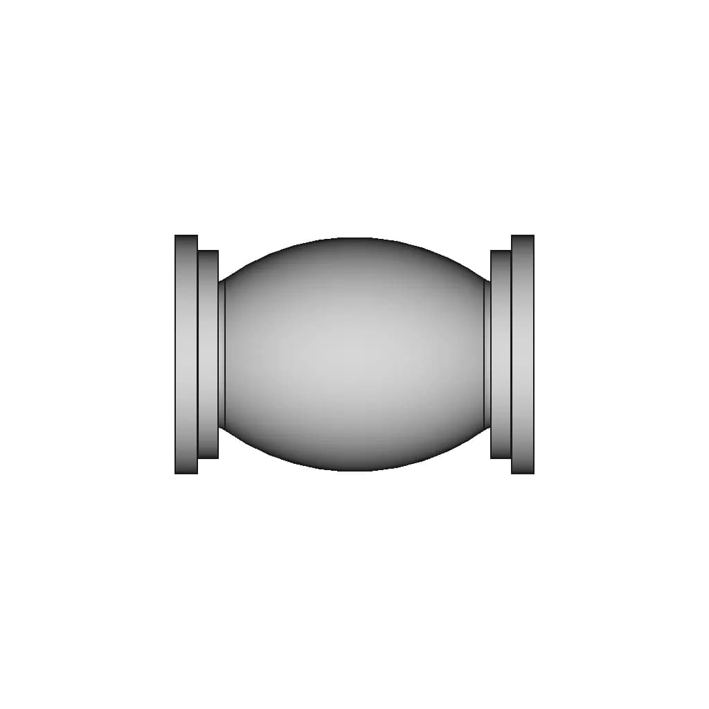 Non-Return Valve - Downloadable CAD Representation_90_0_degree_snapshot