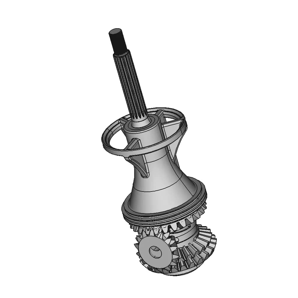 Reduktorpodvesnogodvigatelya | 3D Engineering Design File_60_30_degree_snapshot