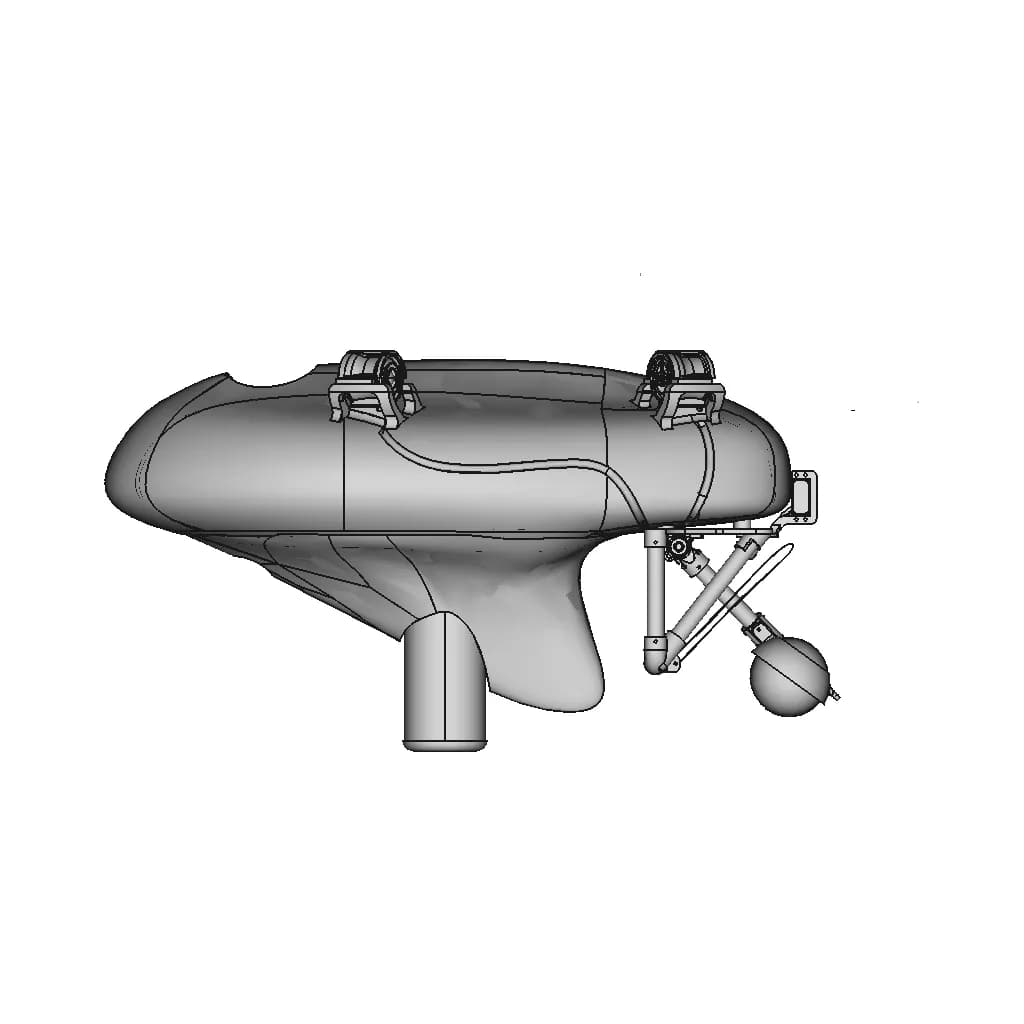 Mega'S Boat From Russian Competition Of Robotics Boats 2023 | High-Quality CAD Model_270_0_degree_snapshot