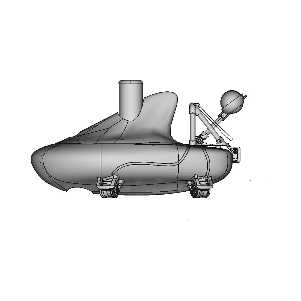 Mega'S Boat From Russian Competition Of Robotics Boats 2023 | High-Quality CAD Model_90_0_degree_snapshot