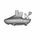 Mega'S Boat From Russian Competition Of Robotics Boats 2023 | High-Quality CAD Model_90_0_degree_snapshot