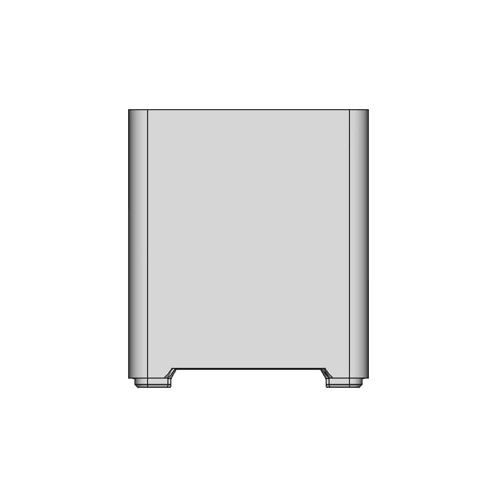 Compartments For Assortment Storage Drawer Cases Box - Downloadable CAD Representation_0_90_degree_snapshot