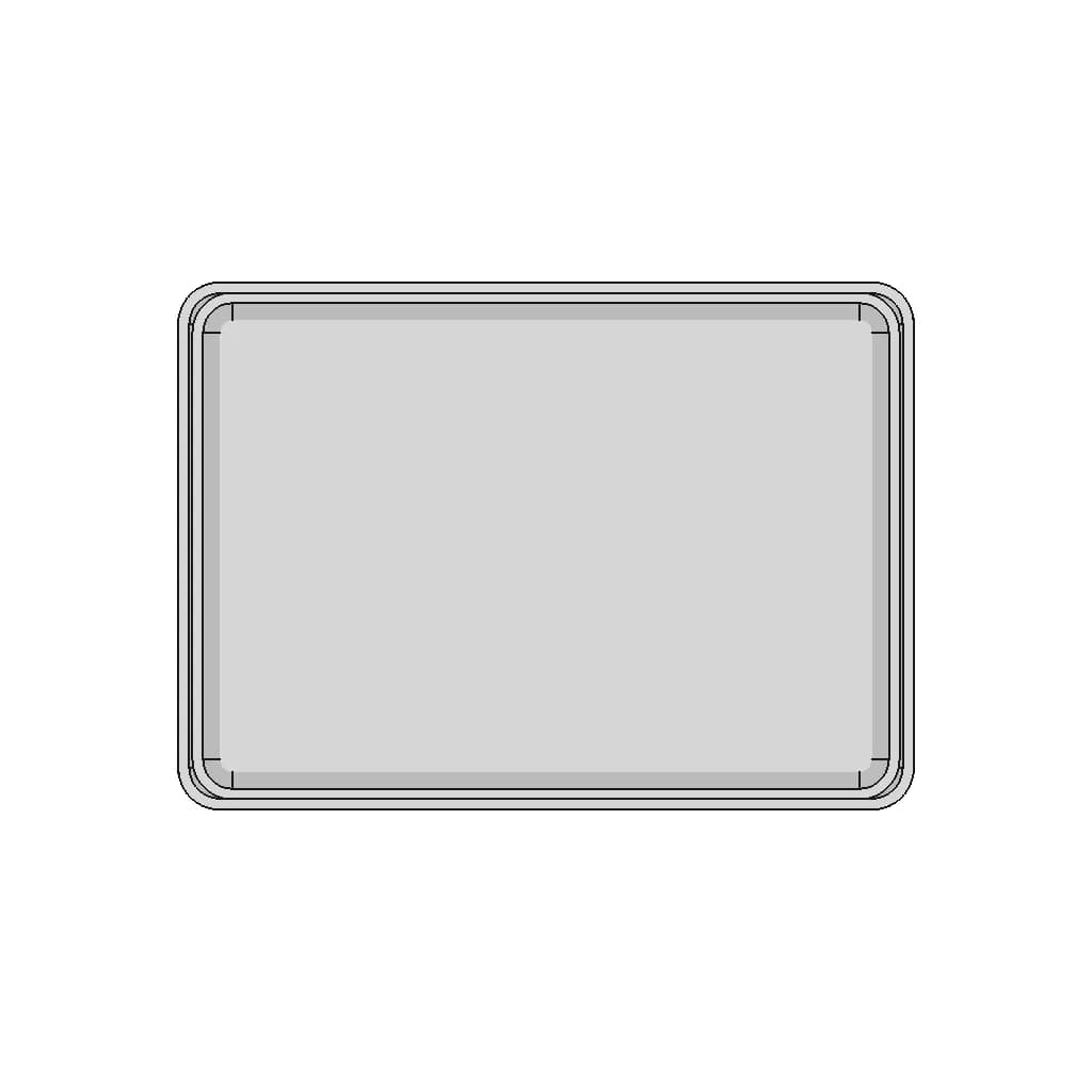 Compartments For Assortment Storage Drawer Cases Box - Downloadable CAD Representation_270_0_degree_snapshot