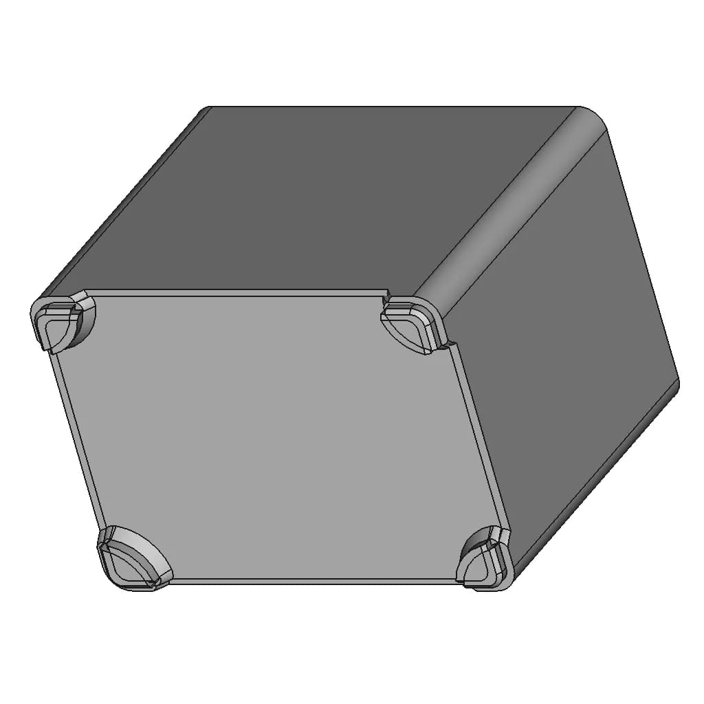 Compartments For Assortment Storage Drawer Cases Box - Downloadable CAD Representation_60_30_degree_snapshot