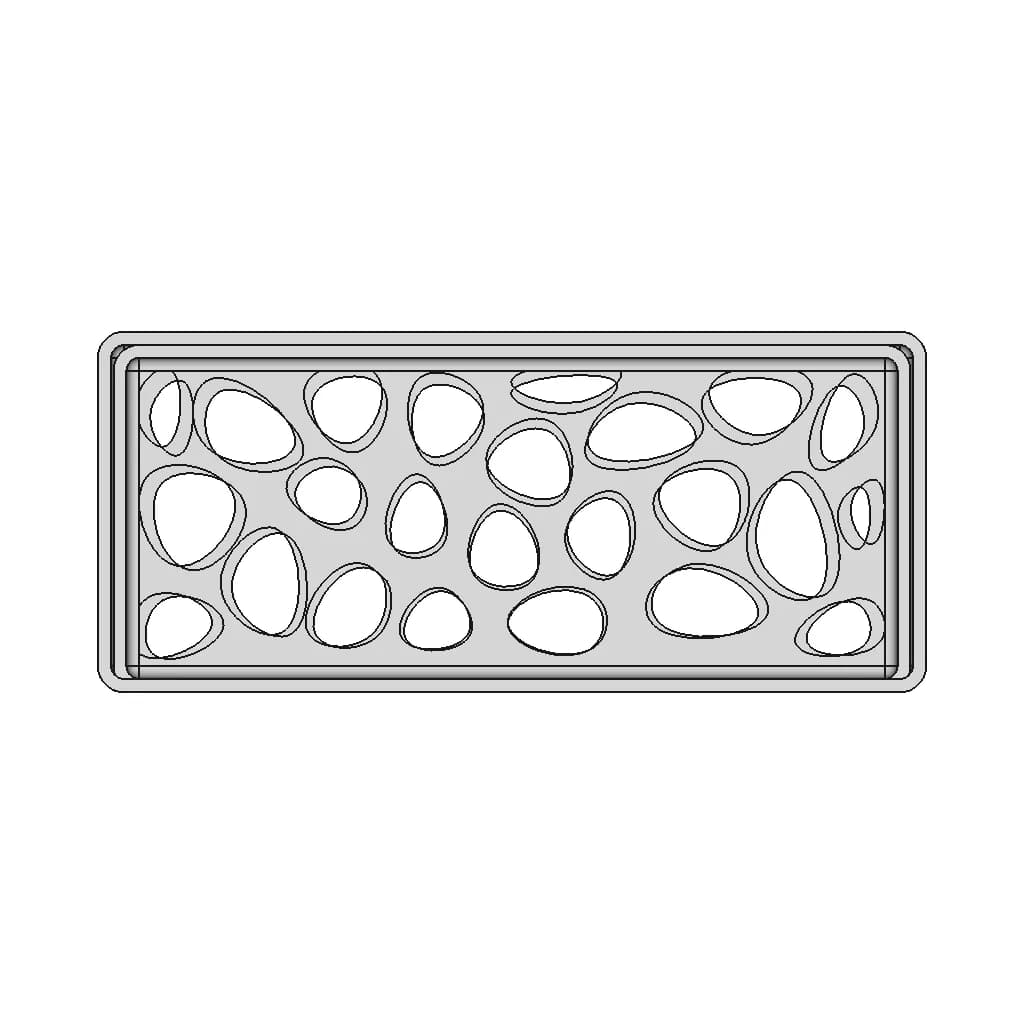 Vesa 75 Basket (Cesto Para Furação Vesa 75 | 3D Engineering Design File_0_0_degree_snapshot