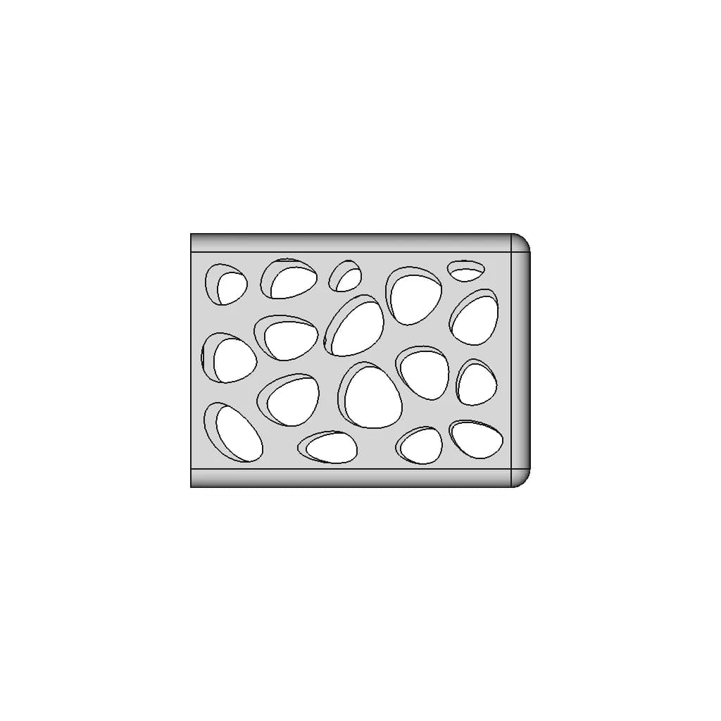Vesa 75 Basket (Cesto Para Furação Vesa 75 | 3D Engineering Design File_0_90_degree_snapshot