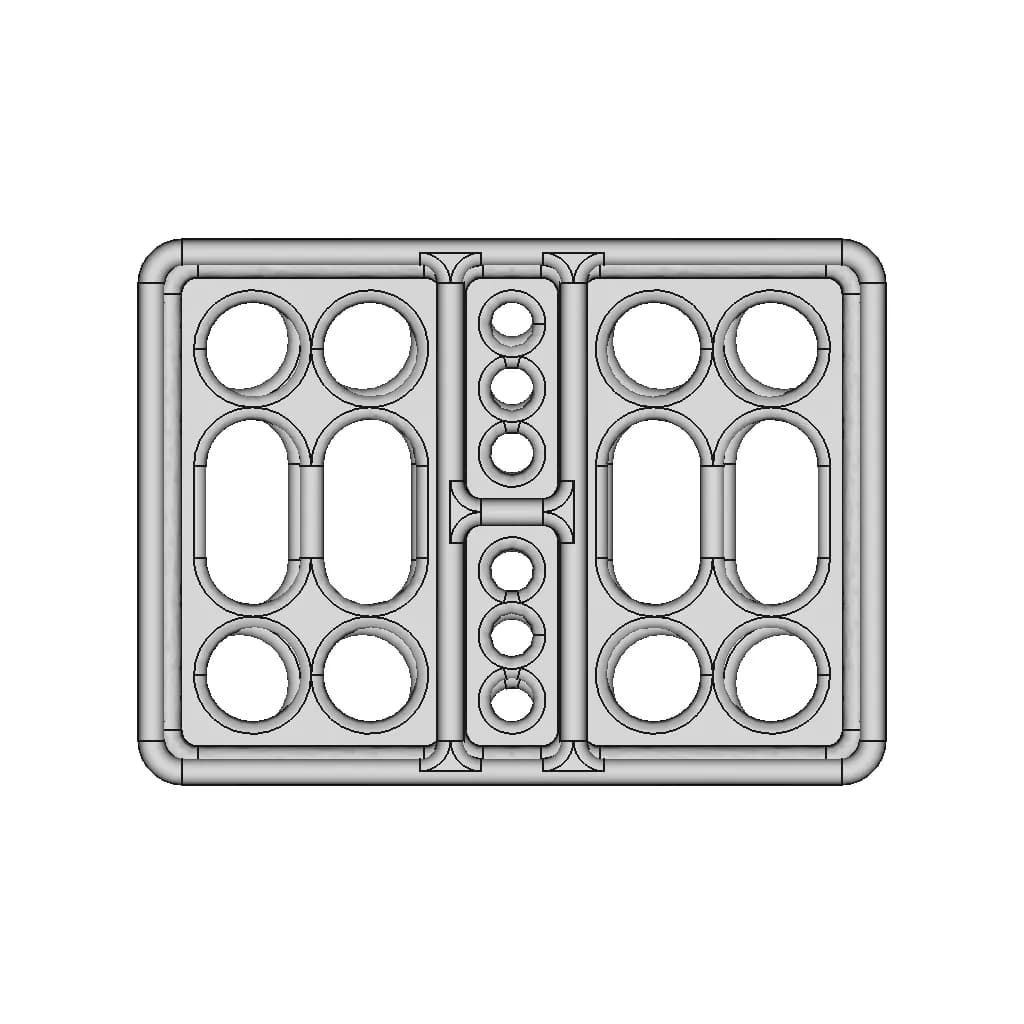 Wall Mount For Uni-T Ut320D And Uni-T Ut373 - Standard Mechanical Component_0_0_degree_snapshot