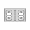 Wall Mount For Uni-T Ut320D And Uni-T Ut373 - Standard Mechanical Component_270_0_degree_snapshot