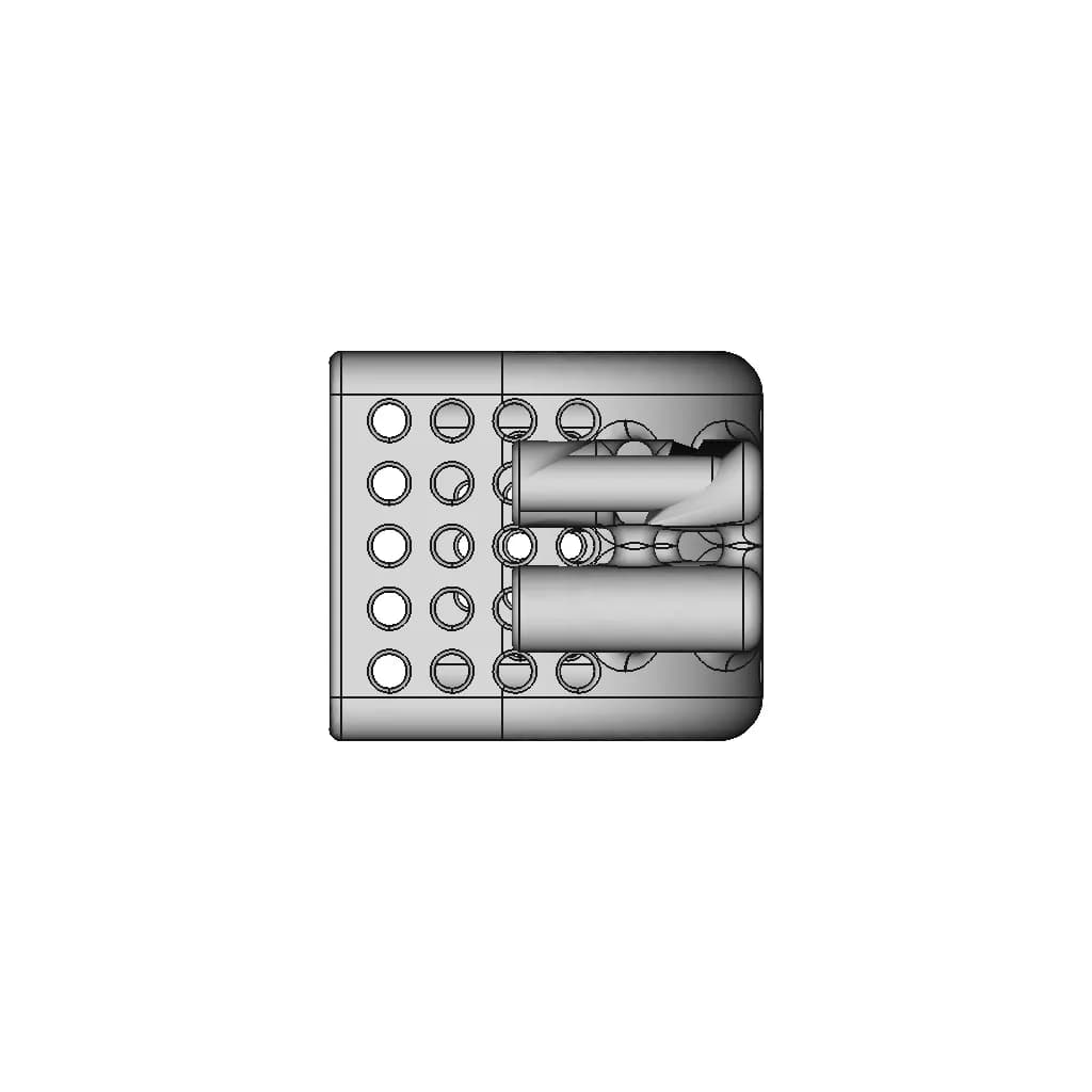 Wall Mount For Uni-T Ut61 - Standard Mechanical Component_0_90_degree_snapshot