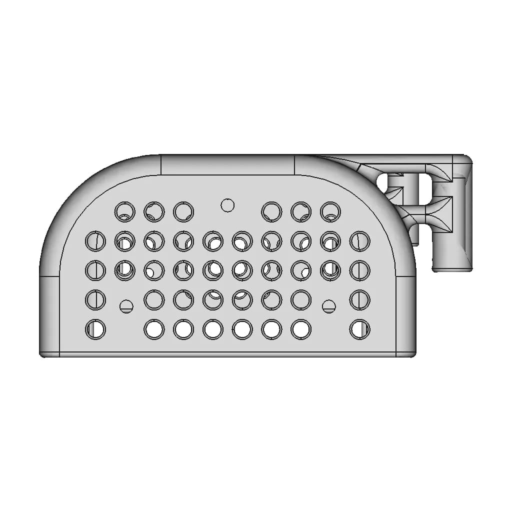 Wall Mount For Uni-T Ut61 - Standard Mechanical Component_270_0_degree_snapshot