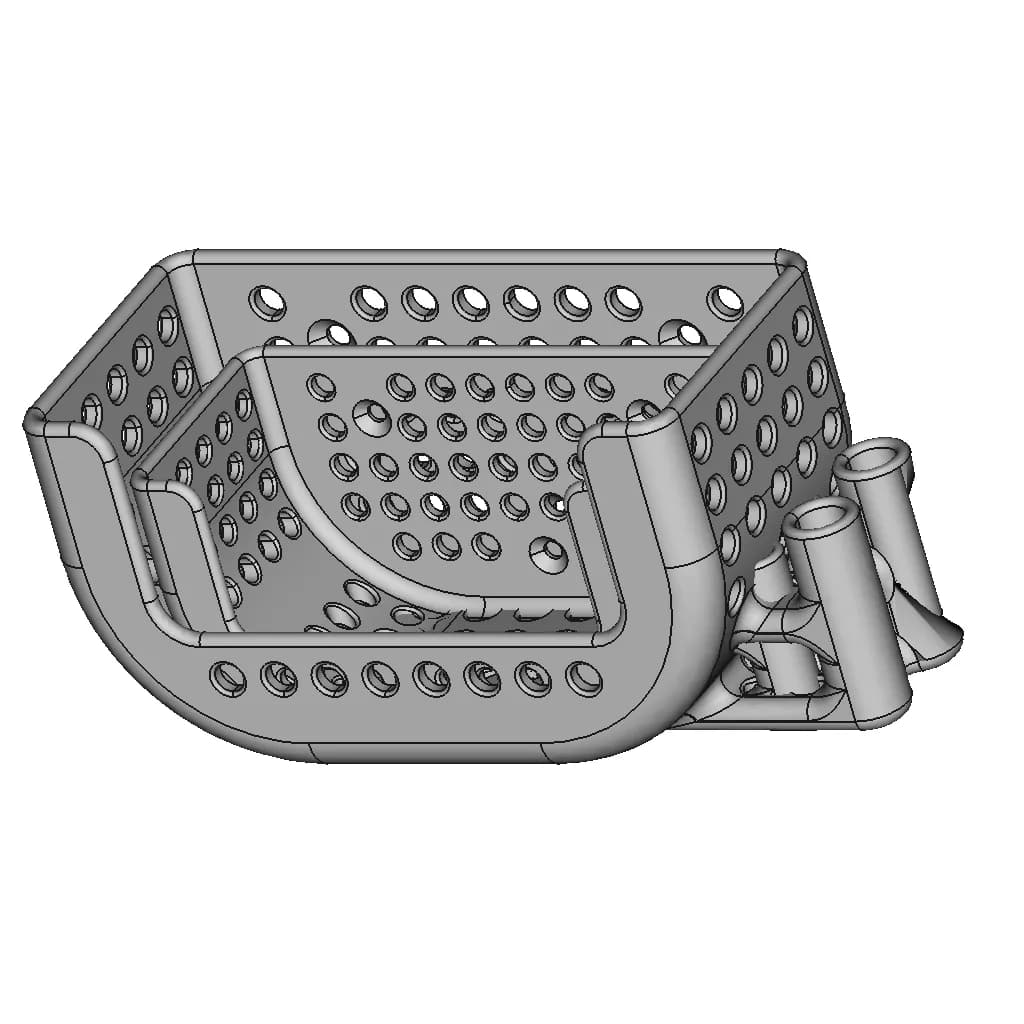 Wall Mount For Uni-T Ut61 - Standard Mechanical Component_60_30_degree_snapshot