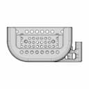 Wall Mount For Uni-T Ut61 - Standard Mechanical Component_90_0_degree_snapshot