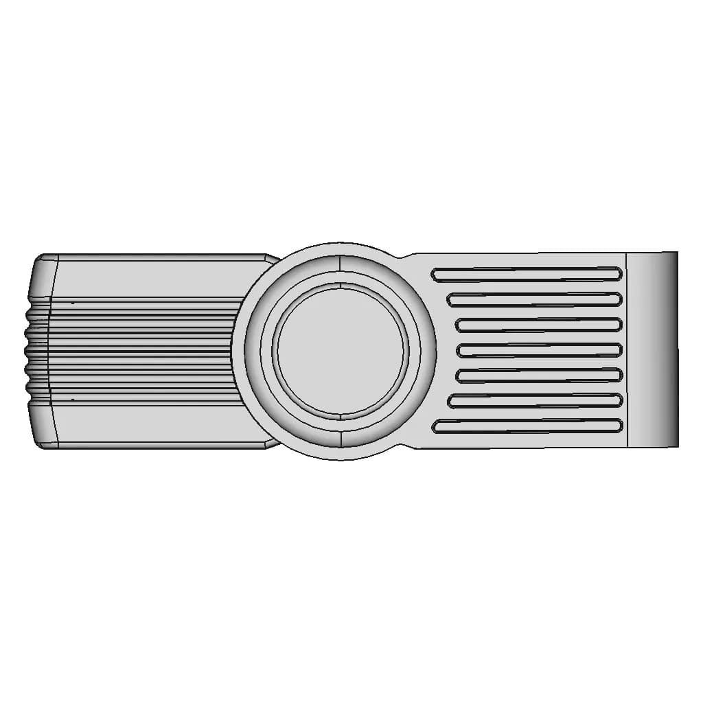 Kingston Flash Drive | 3D Engineering Design File_90_0_degree_snapshot