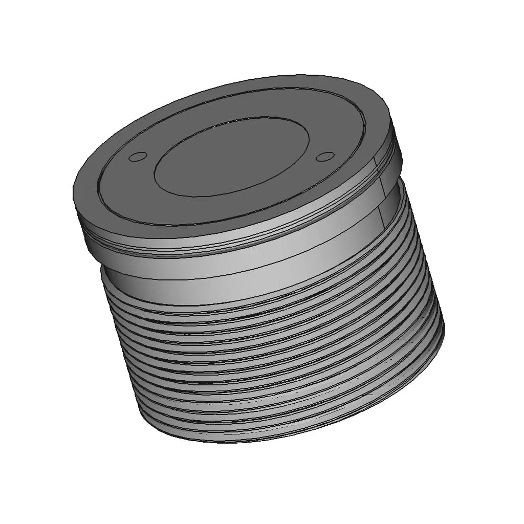 Np18 Inner Core Eyepiece | 3D Engineering Design File_60_30_degree_snapshot