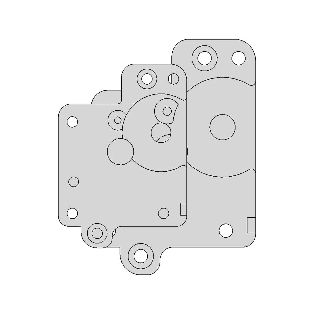 Qidi 4 Plus Parts | High-Quality CAD Model_0_270_degree_snapshot