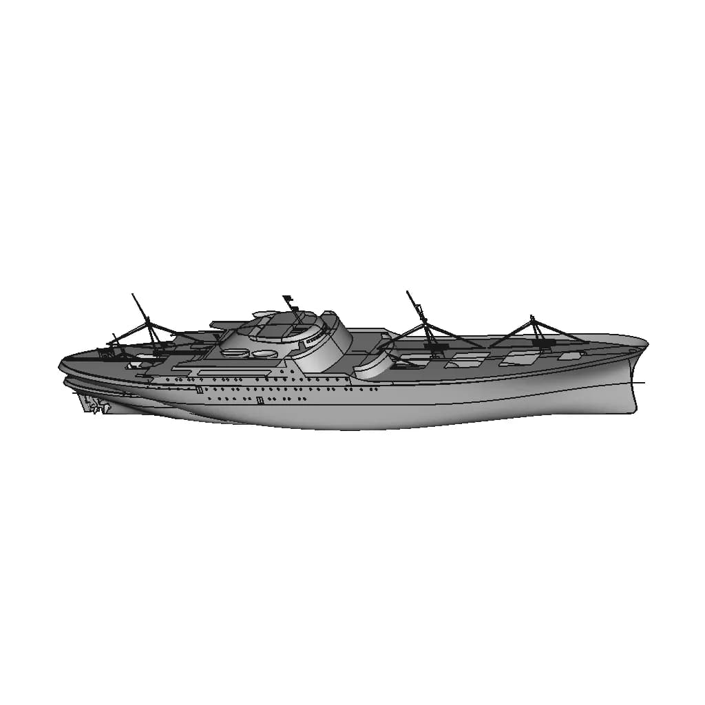 Nuclear Ship 'Savannah' - Standard Mechanical Component_60_30_degree_snapshot