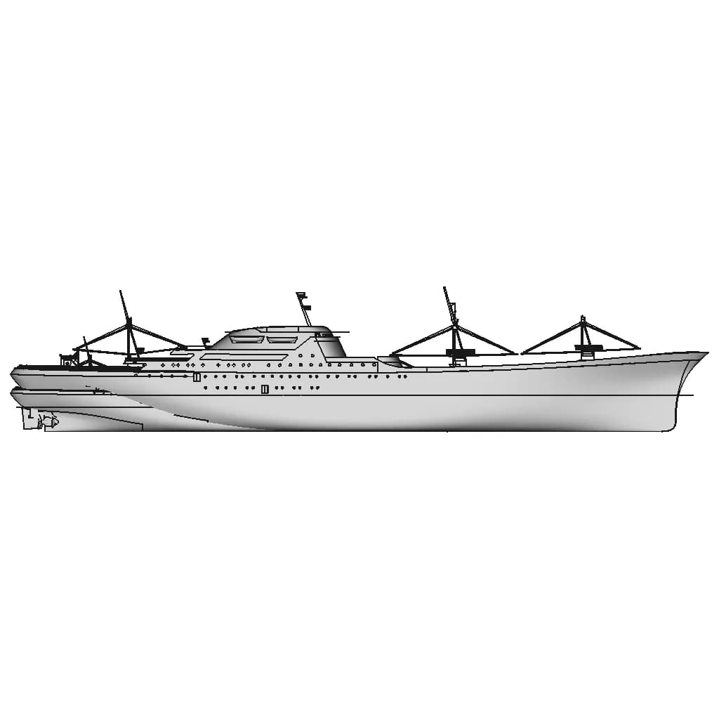 Nuclear Ship 'Savannah' - Standard Mechanical Component_90_0_degree_snapshot