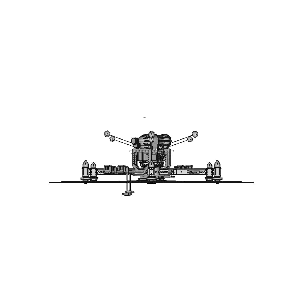 Quadcopter X650 (Cd) - Standard Mechanical Component_270_0_degree_snapshot