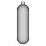 Bloc Carbone Plongée 6.8L 300 Bars | High-Quality CAD Model_0_0_degree_snapshot