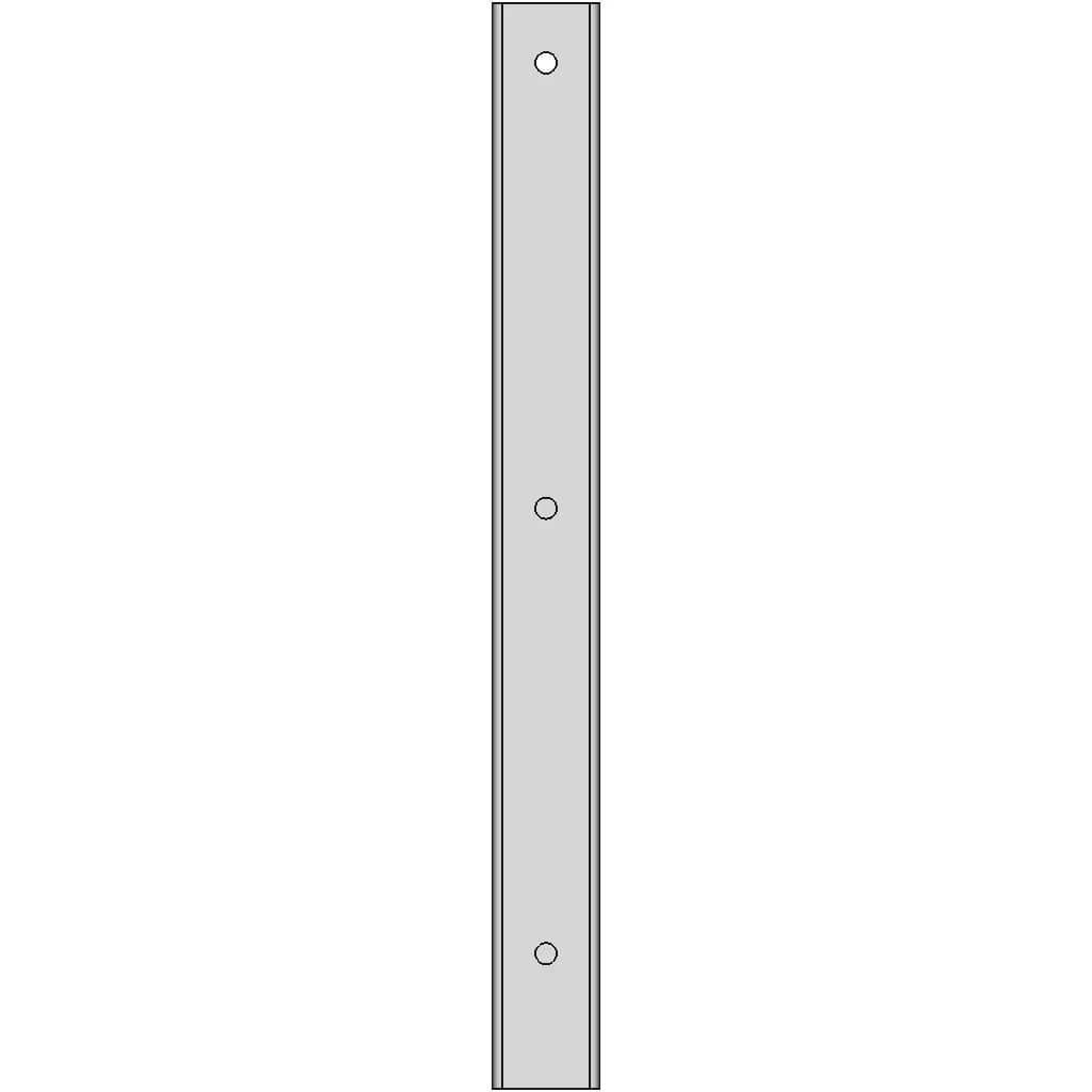 Us Cargo Logistic Track Airline Cargo Rail | High-Quality CAD Model_90_0_degree_snapshot