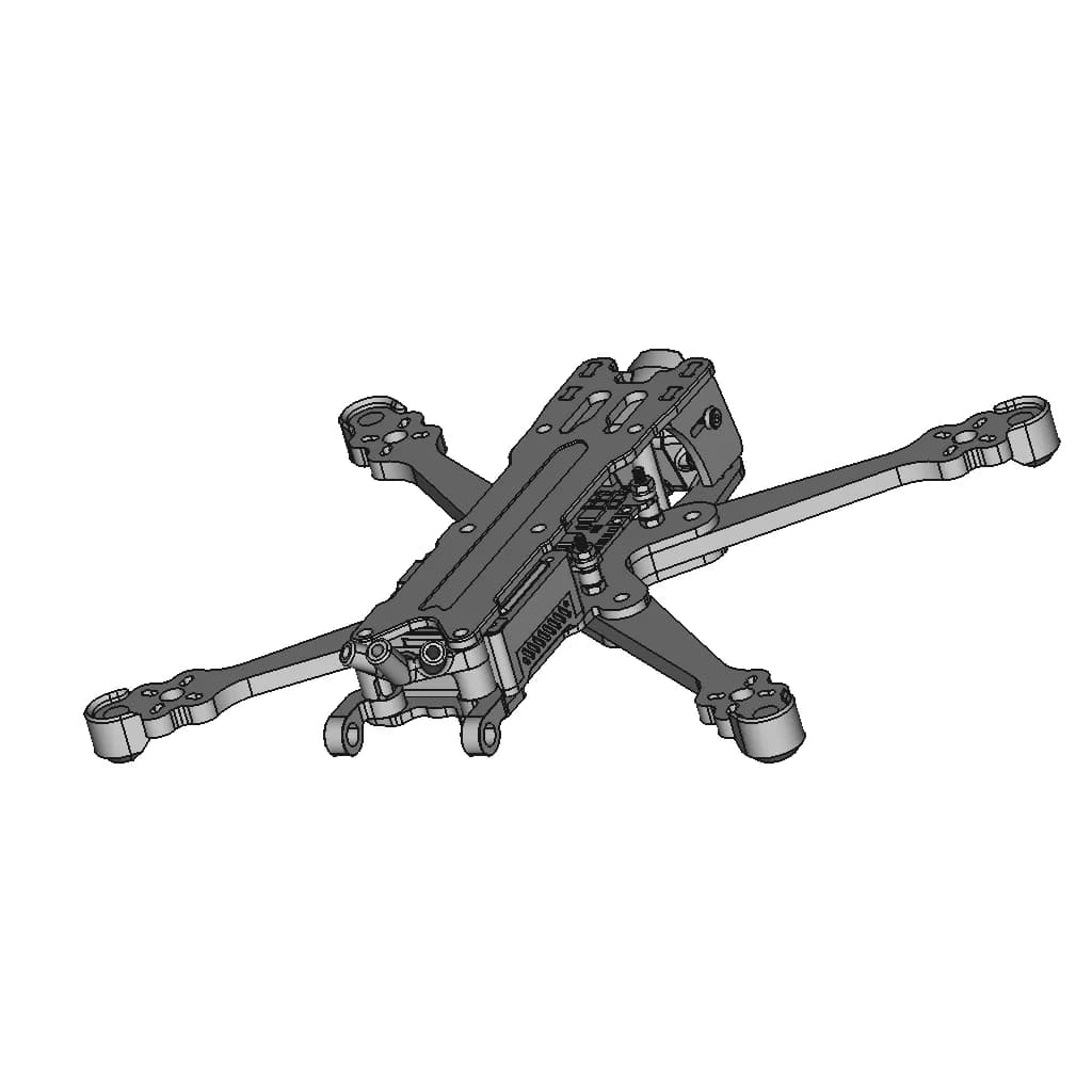 3.6 Fpv Drone - Standard Mechanical Component_60_30_degree_snapshot