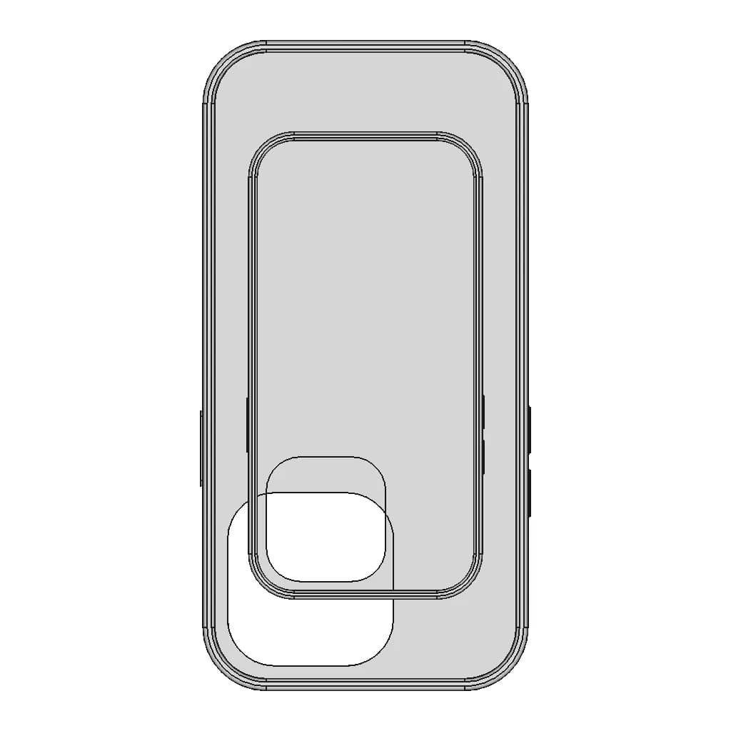 Iphone 14 Pro Case | 3D Engineering Design File_0_0_degree_snapshot