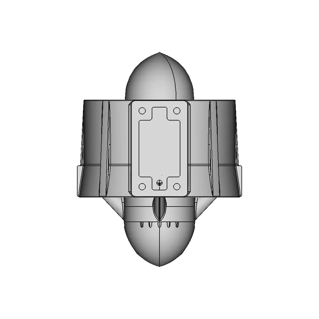 Rov Underwater Truster M060 - Downloadable CAD Representation_0_0_degree_snapshot