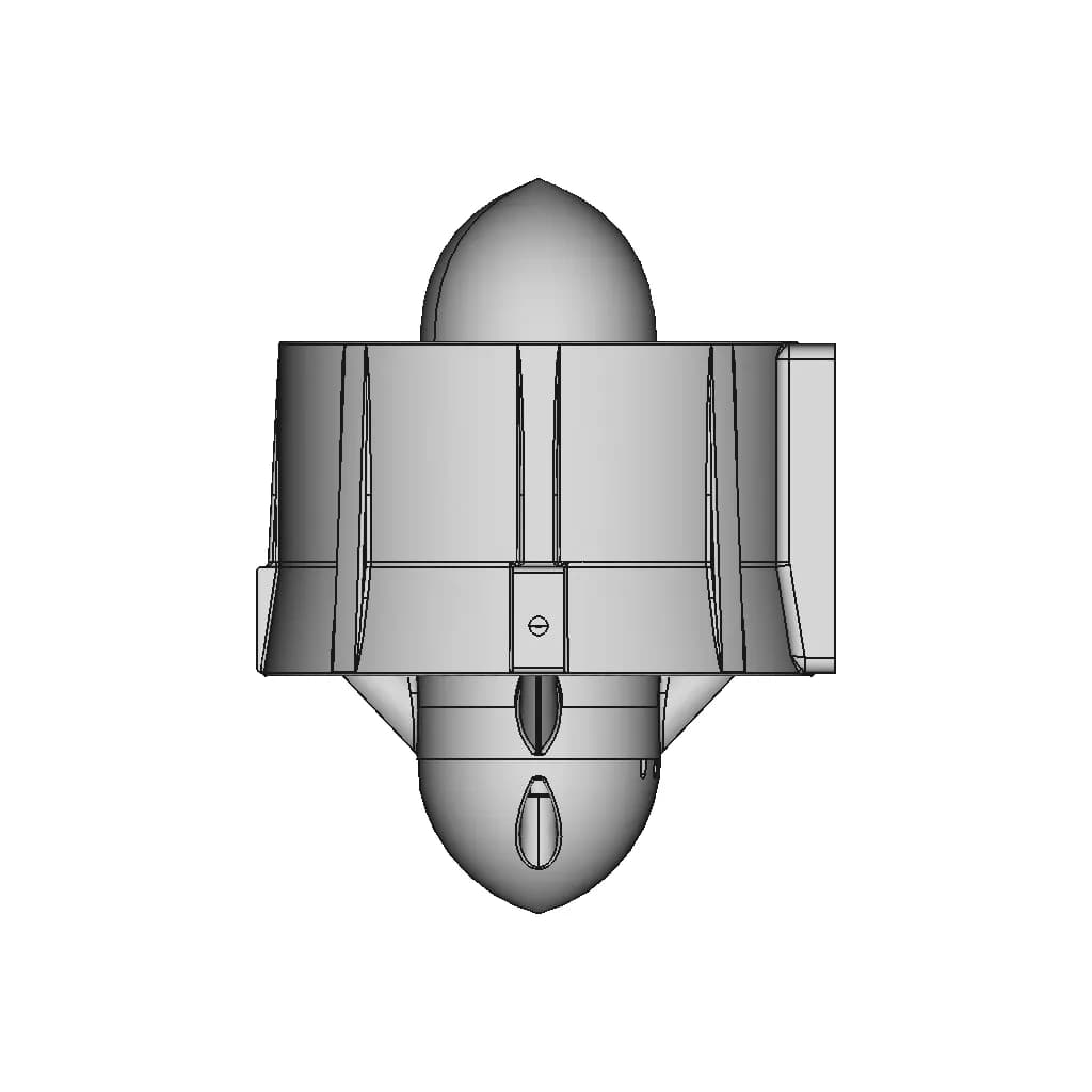 Rov Underwater Truster M060 - Downloadable CAD Representation_0_270_degree_snapshot