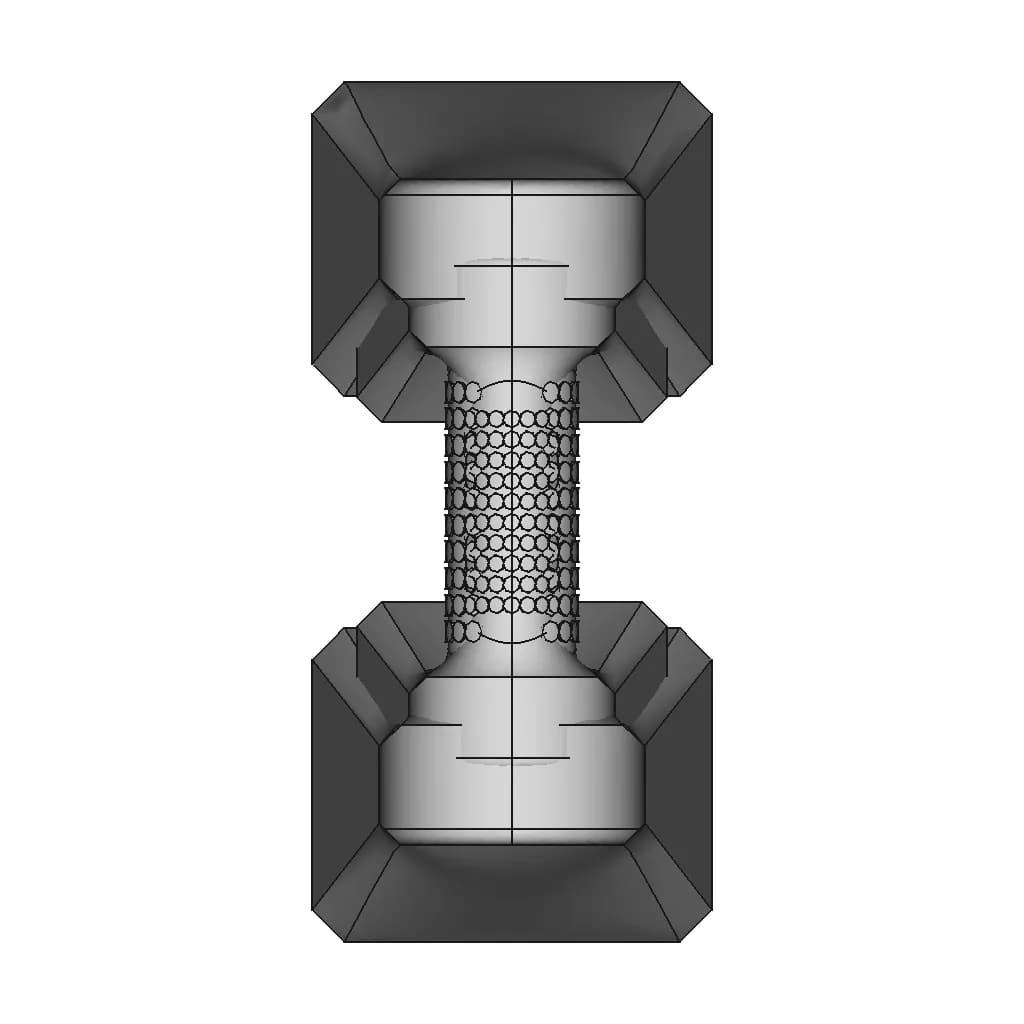 Gym Parallel Bar | High-Quality CAD Model_0_0_degree_snapshot